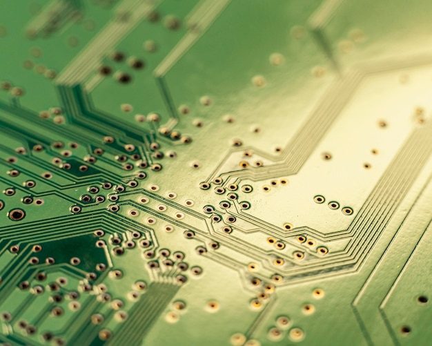 Sluit omhoog technologische achtergrond