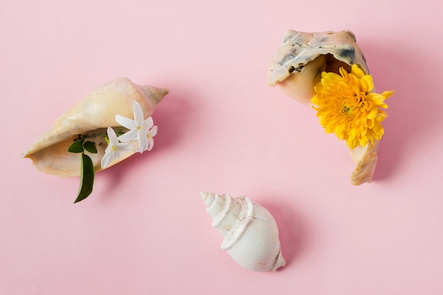 Spa stilleven met natuurlijke elementen