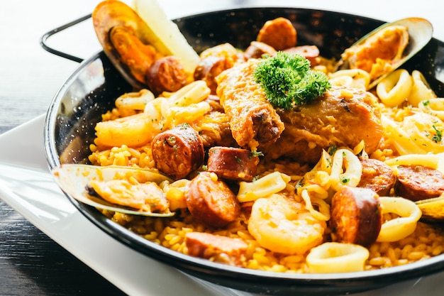 Spaanse paella