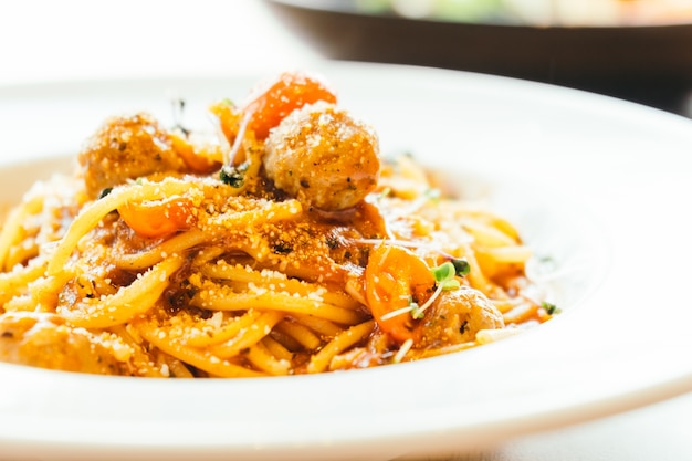 Spaghetti Gehaktballetjes