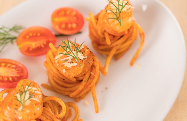 Spaghetti Met Garnalen