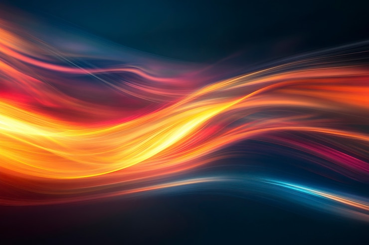 Gratis Foto spectrum en flitsen van gekleurd licht