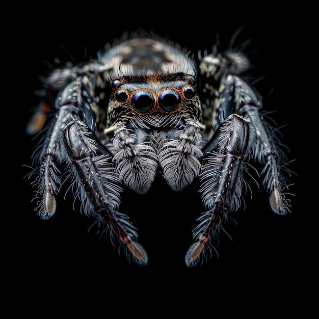 Gratis foto spider in de studioomgeving