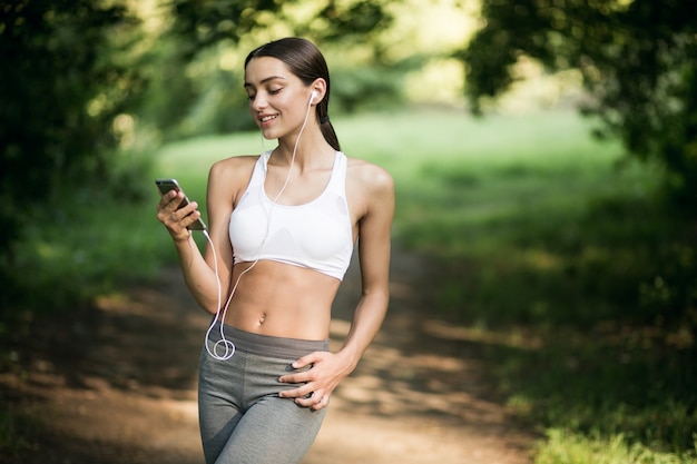 Sportloper loopt fitness training