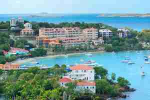 Gratis foto st john baai panorama