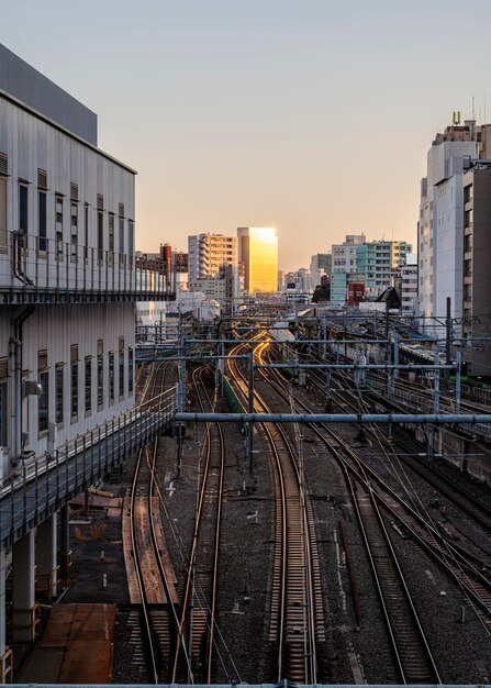 Stedelijk landschap japan