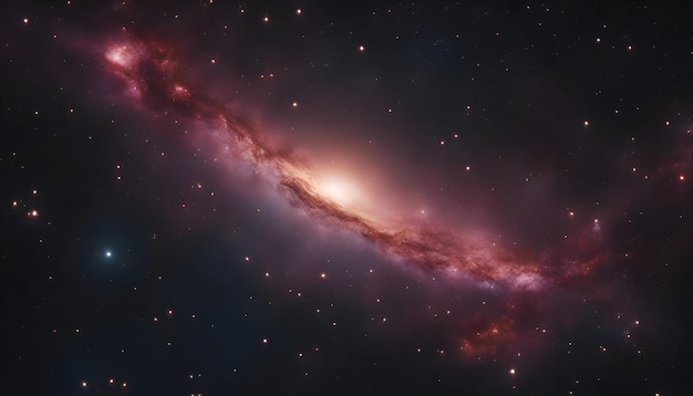 Gratis foto sterren van een planeet en sterrenstelsel in een vrije ruimte elementen van deze afbeelding geleverd door nasa