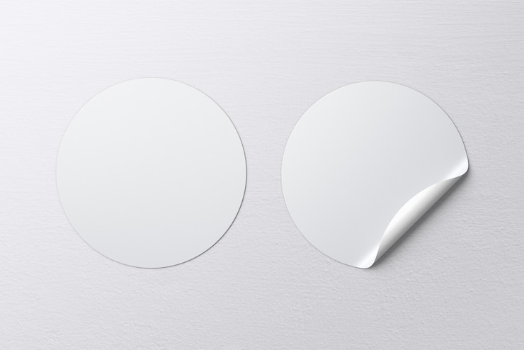Gratis Foto stickers png met kopieerruimte