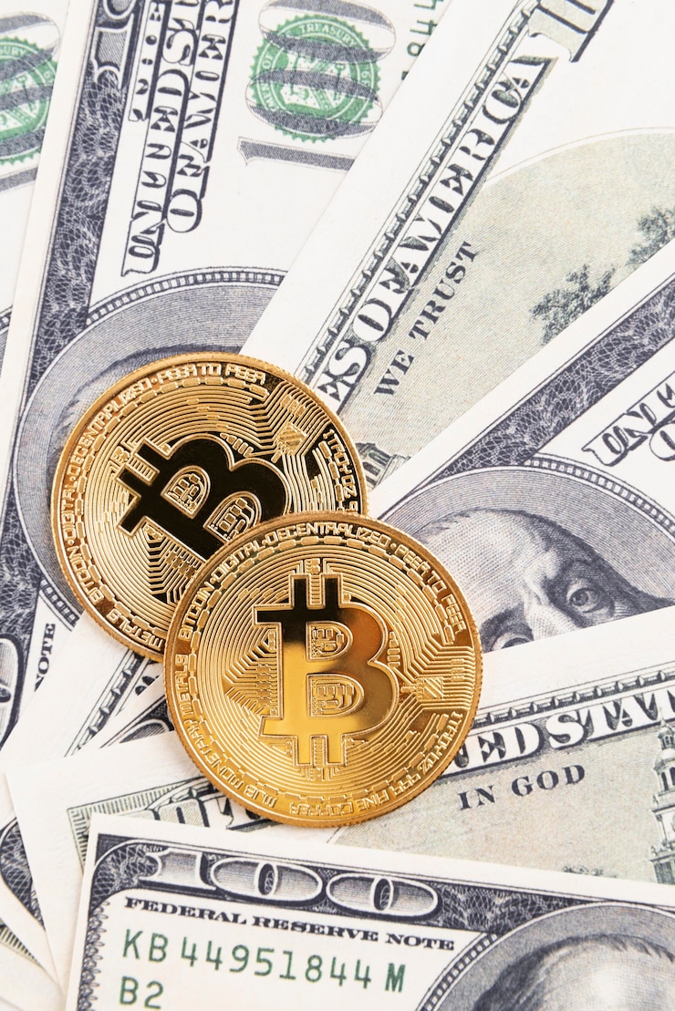 Gratis Foto stilleven arrangement met cryptocurrency