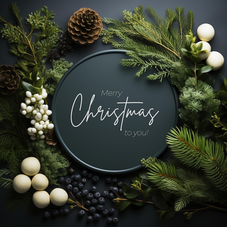 Gratis Foto stilleven kerstgroet