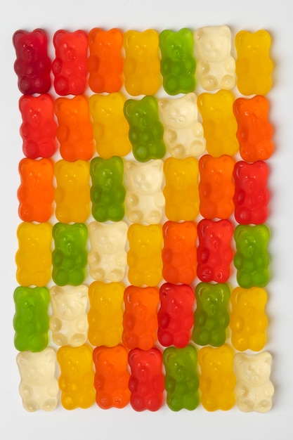 Stilleven met gummibeertjes