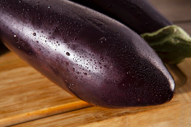 Stilleven met heerlijke aubergine