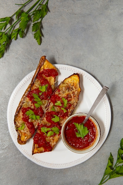 Gratis foto stilleven met heerlijke aubergine