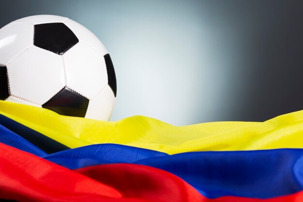 Stilleven van het Colombiaanse nationale voetbalteam