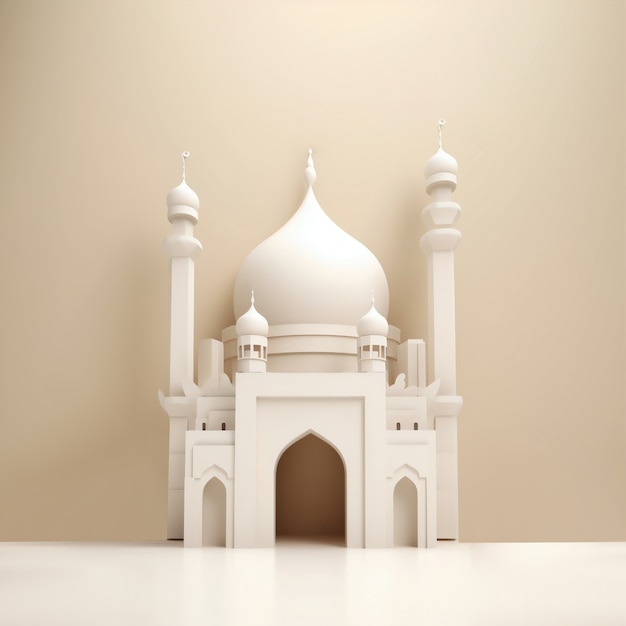 Gratis foto stilleven van het islamitische kerkgebouw