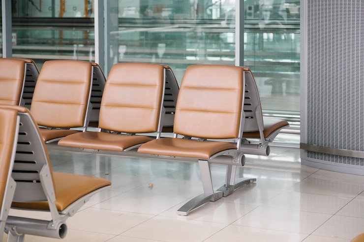Gratis Foto stoel op de luchthaven