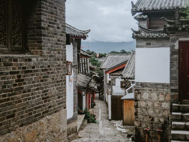 Straat in Bukchon Hanok Village, Seoul