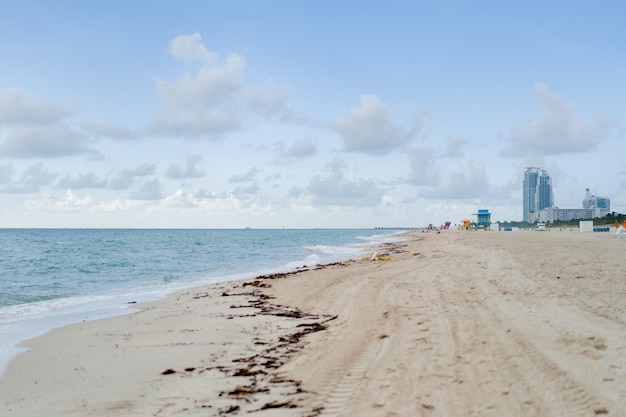 Strand Miami Florida VS, kustlijn