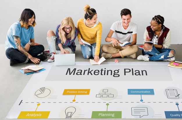 Strategie voor het behalen van het marketingplan