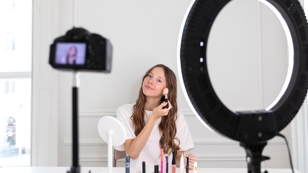 Streaming youtube make-up artiest freelancer