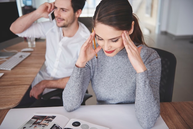 Stressvol werk vanmorgen