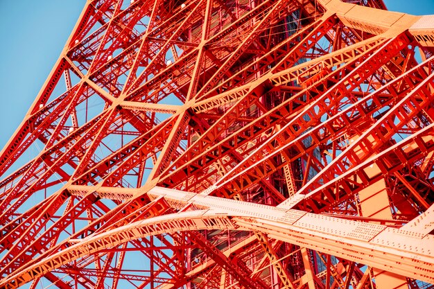 structuur van de toren van Tokyo