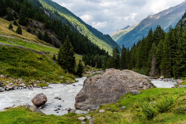 Stubaital Valley, Tirol, Oostenrijk