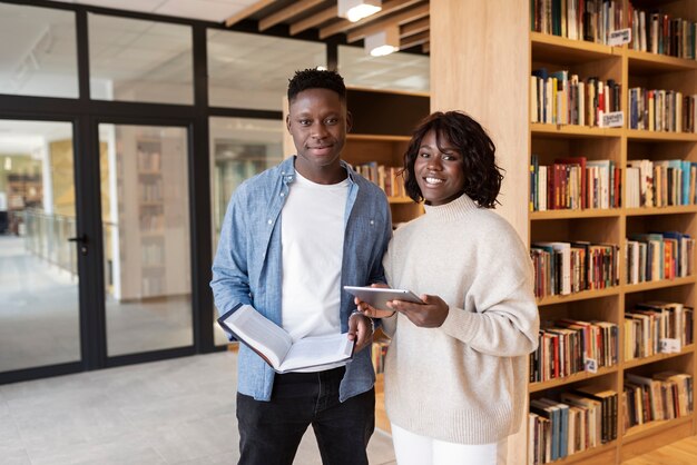 Studiegroep leren in de bibliotheek