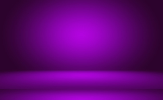 Studio Achtergrond Concept - abstracte lege lichte gradiënt paarse studio kamer achtergrond voor product. Effen Studio-achtergrond.