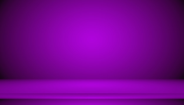 Studio achtergrond concept - donkere gradient paarse studio kamer achtergrond voor product.