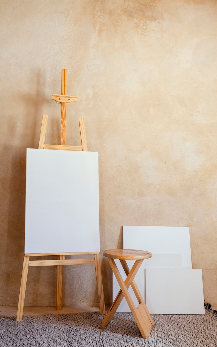 Gratis Foto studio met rekwisieten om te schilderen