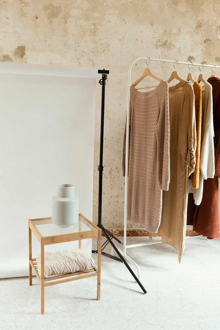 Gratis Foto studio met rekwisieten voor fotografie