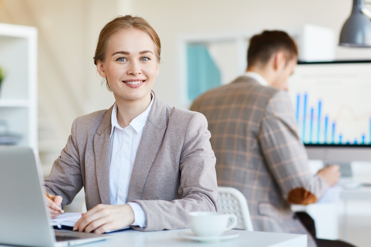 Gratis Foto succesvolle manager