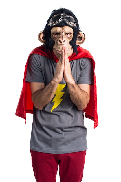 Superhero Monkey Man pleit