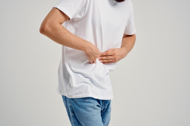 T-shirts gezondheidsproblemen geneeskunde buikpijn