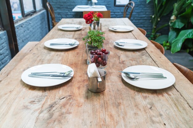 Tafel op de eettafel