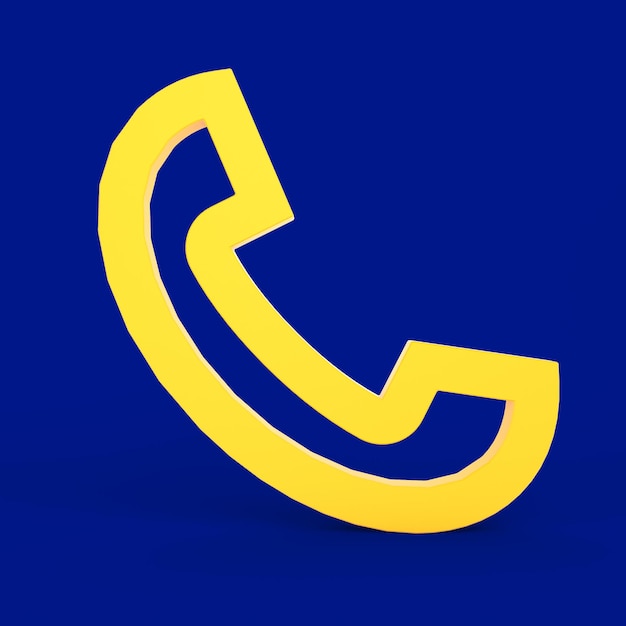 Telefoonpictogram voorzijde