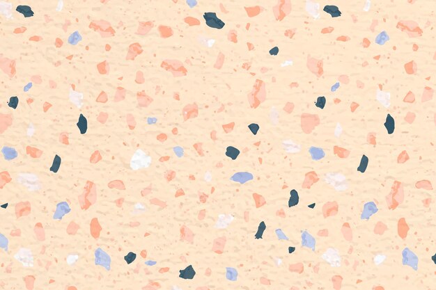 Terrazzo-achtergrond, esthetisch pastelontwerp