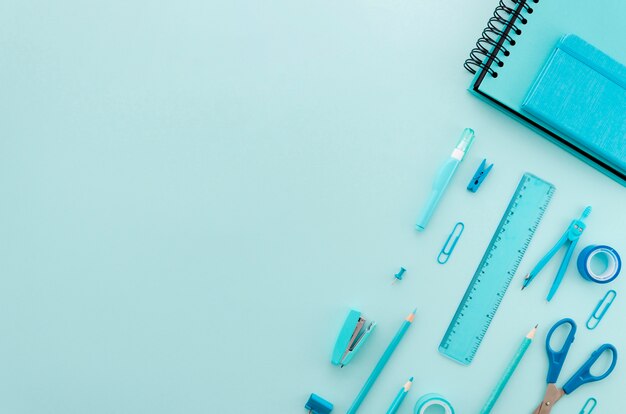 Terug naar school met schoolbenodigdheden