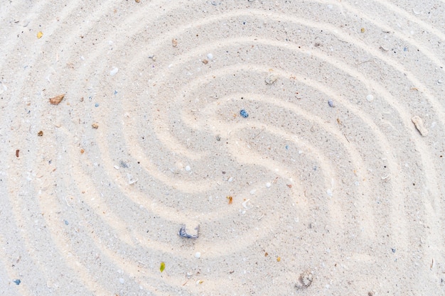 Texturen van het zand