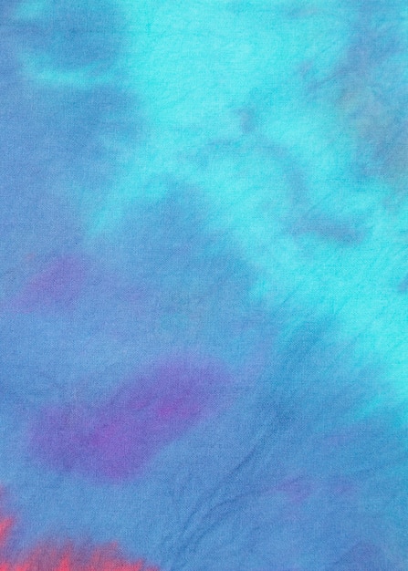 Tie-dye textieloppervlak met kleurovergang