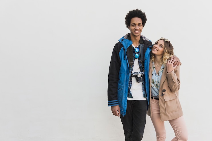 Gratis Foto toevallig paar fotoshoot