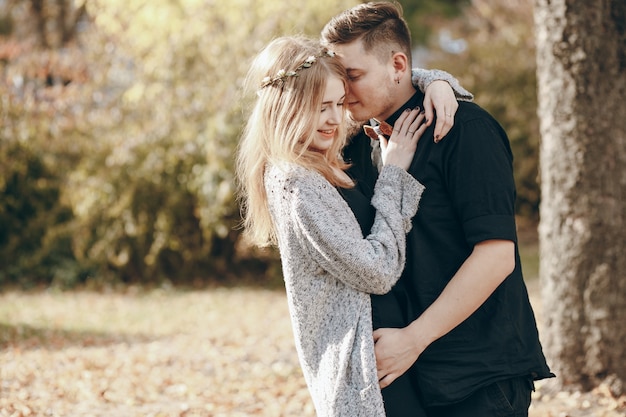 Toevallige natuur liefhebbers liefde man