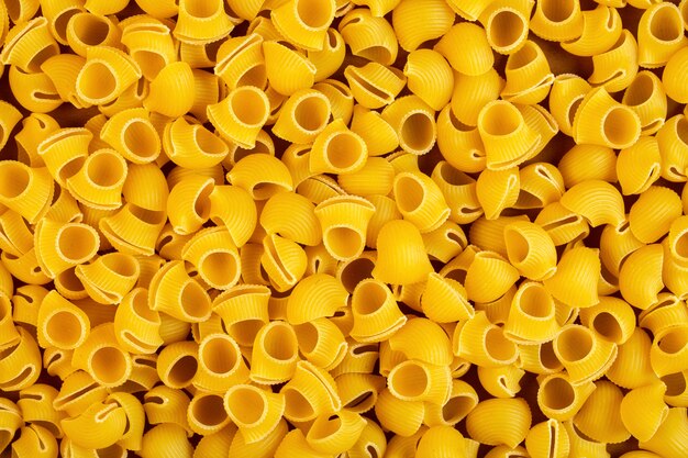 top ditalini rauwe pasta naadloze patroon