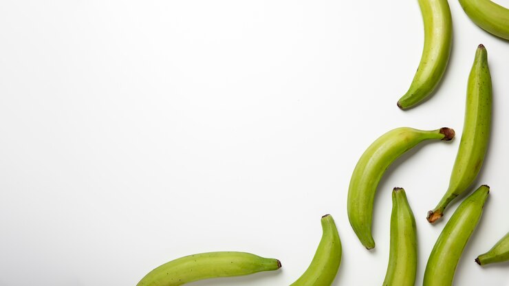 Gratis Foto top view recept met plantain banaan