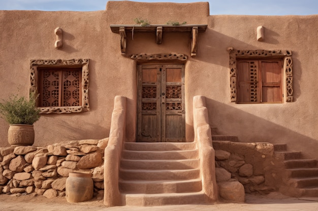 Gratis foto traditionele huisarchitectuur