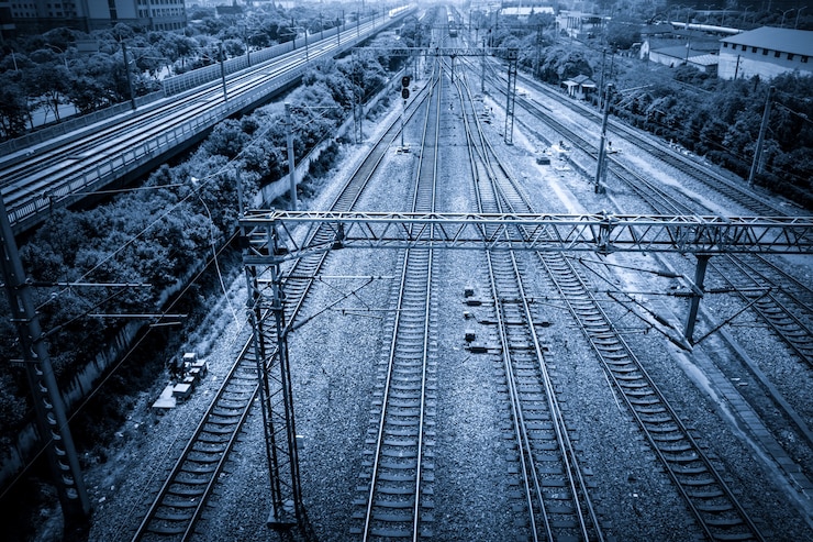 Gratis Foto trein rails