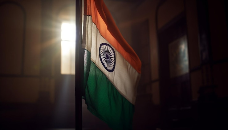 Gratis Foto trots op de amerikaanse cultuur gesymboliseerd door vlag gegenereerd door ai