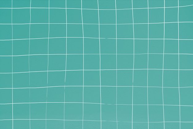 Turkoois vervormde geometrische vierkante tegel textuur achtergrond