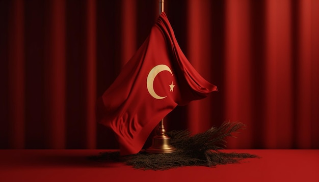 Gratis foto turkse cultuur gevierd met elegantie en succes gegenereerd door ai